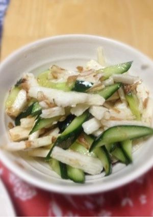 火を使わない*長芋のおかか和え-レシピのメイン写真