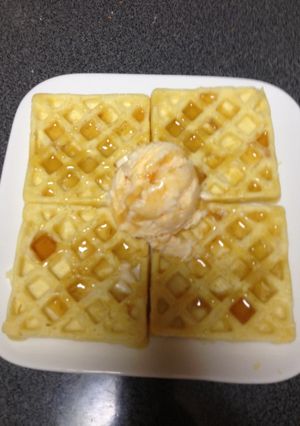 100均アイテムでワッフル☆-レシピのメイン写真