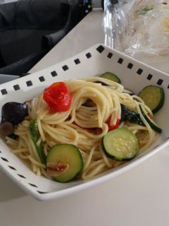 夏野菜ペペロンチーノ-レシピのメイン写真