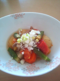 いろいろ野菜の豚肉じゃが♪-レシピのメイン写真