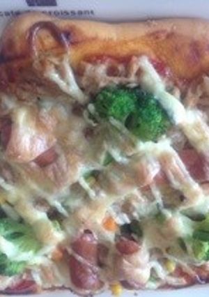 HBでピザ生地(パンタイプ)作り☆-レシピのメイン写真