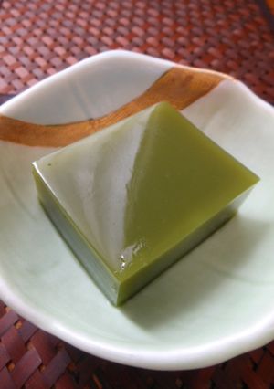 抹茶寒天-レシピのメイン写真