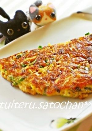 ＊さば缶のぺったん焼き＊-レシピのメイン写真