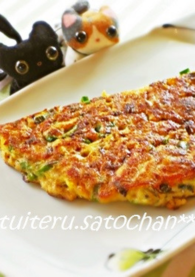 ＊さば缶のぺったん焼き＊-レシピのメイン写真