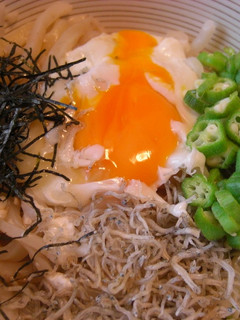 コンニャク麺入りヘルシーぶっかけうどん-レシピのメイン写真
