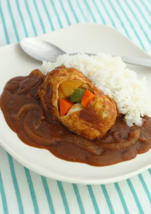 中身はなぁに？お揚げのお楽しみカレー-レシピのメイン写真
