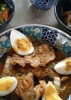 豚キムチと牛肉と大根の佃煮　-レシピのメイン写真