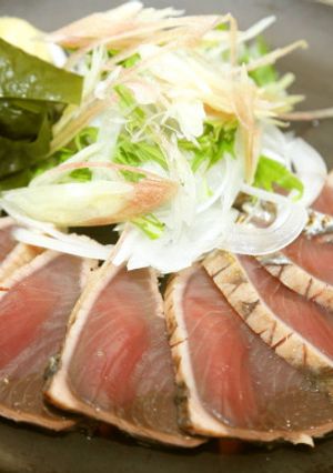香味野菜と共に★カツオのたたき-レシピのメイン写真