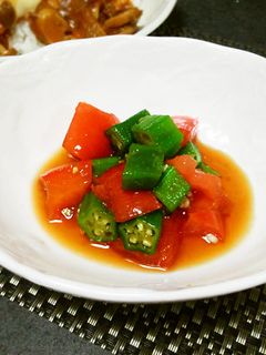 簡単・さっぱり!夏野菜のめんつゆ和え☆-レシピのメイン写真