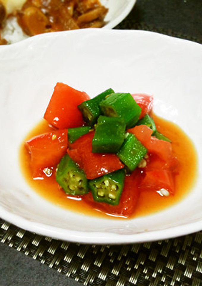 簡単・さっぱり！夏野菜のめんつゆ和え☆-レシピのメイン写真