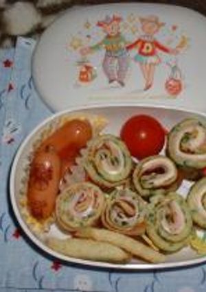 パンケーキ弁当-レシピのメイン写真