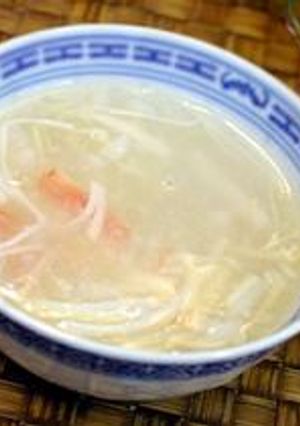 ★とろ～りあったか！長芋のトロトロ中華スープ★-レシピのメイン写真