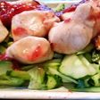 簡単!冷製ササミの梅肉和え