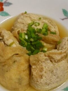 シンプルな♪油揚げの巾着煮-レシピのメイン写真