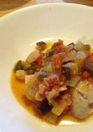 白身魚のラタトゥイユかけ-レシピのメイン写真