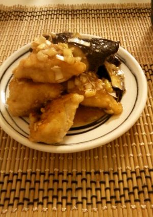 鶏むね肉となすの揚げないユーリンチー-レシピのメイン写真