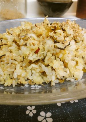 ＊高菜漬けとじゃこのチャーハン＊-レシピのメイン写真