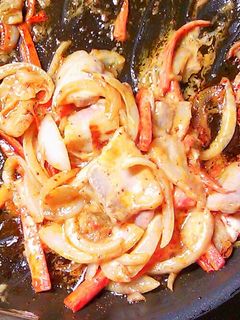 ご飯が進む★豚キムチオイマヨ炒め-レシピのメイン写真