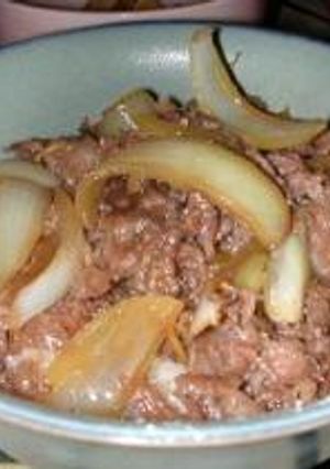 牛丼-レシピのメイン写真