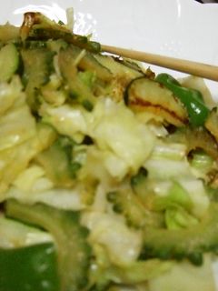 夏!ゴーヤと野菜たっぷりの味噌炒め-レシピのメイン写真
