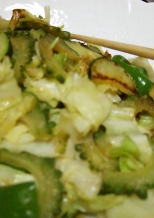 夏！ゴーヤと野菜たっぷりの味噌炒め-レシピのメイン写真