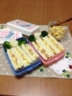 スパムでサンドイッチ-レシピのメイン写真