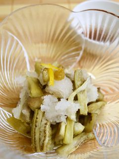茄子のみぞれ和え~柚子風味~-レシピのメイン写真
