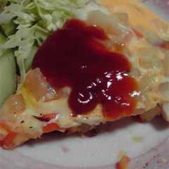รูปของ 我が家の簡単野菜たっぷりオムレツ♪