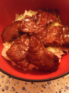 焼き肉丼-レシピのメイン写真