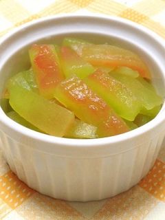 エコ*すいかの皮のはちみつレモン漬け-レシピのメイン写真
