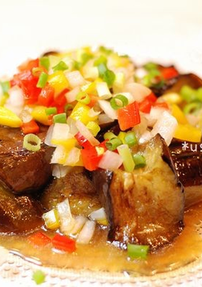 簡単♬茄子南蛮の夏野菜ソース-レシピのメイン写真