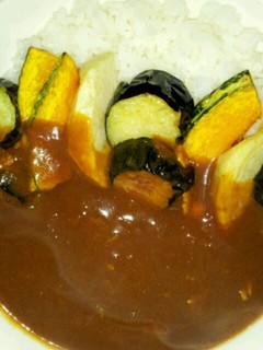 揚げ野菜が美味しい‼トマトカレー♪-レシピのメイン写真