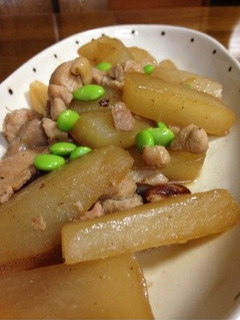 大根と鶏肉の煮物がすぐ出来る♪♪-レシピのメイン写真