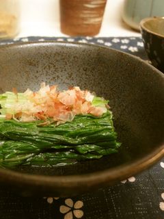 *簡単*水菜のお浸し*-レシピのメイン写真