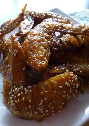 黒酢を効かせた鶏手羽先の唐揚げ-レシピのメイン写真