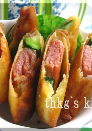 スパムde春巻き～☆-レシピのメイン写真