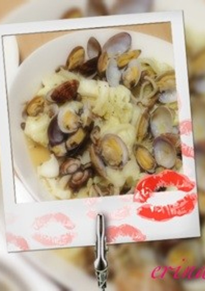 あさりとキャベツとしめじの酒蒸し-レシピのメイン写真