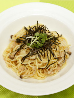 きのことツナのあっさり和風パスタ-レシピのメイン写真