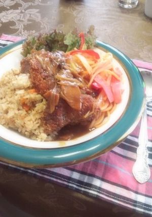 残りカレーで☆長崎トルコライス-レシピのメイン写真