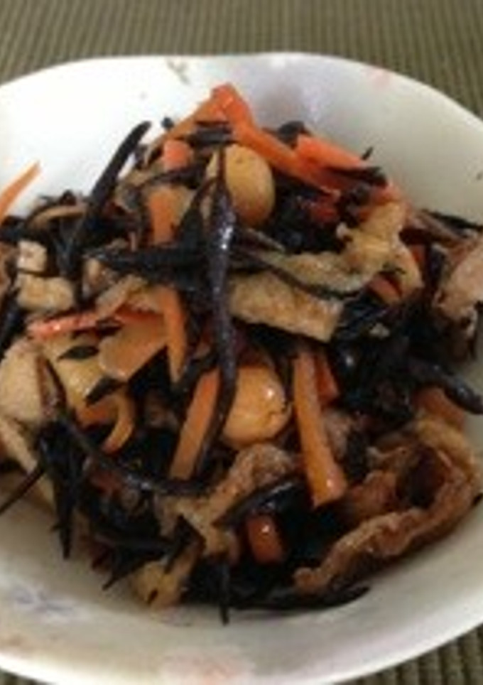 大豆とひじきの炒め煮-レシピのメイン写真