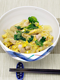 フライパンで基本の絶品・親子丼(鶏肉)-レシピのメイン写真