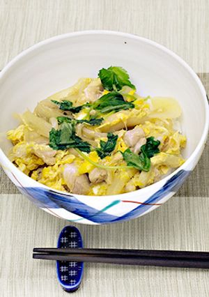 フライパンで基本の絶品・親子丼(鶏肉)-レシピのメイン写真
