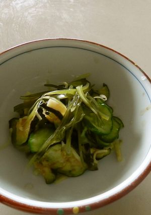 なすときゅうりとみょうがの即席漬け-レシピのメイン写真