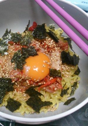 インスタントラーメンで油そば☆-レシピのメイン写真
