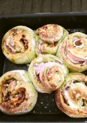 全粒粉のふわっふわ惣菜パン-レシピのメイン写真