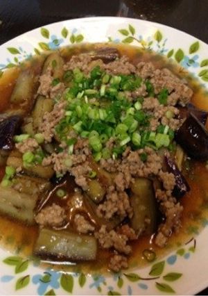 美味しいよ！ナスのひき肉あんかけ☆-レシピのメイン写真