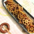 レンコンの黒酢炒め