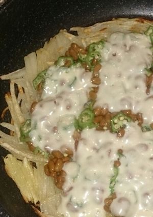 ポテトde納豆ピザ-レシピのメイン写真