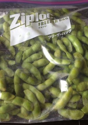 枝ごとゲットした新鮮枝豆☆茹で&冷凍保存-レシピのメイン写真