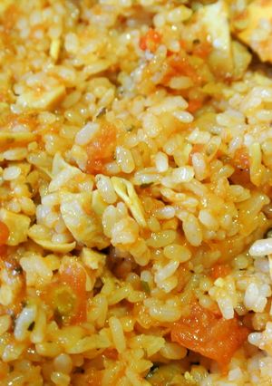 調理済みチキンでコクありチキンライス-レシピのメイン写真
